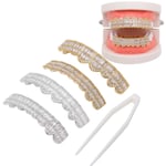 Teeth Set Hip Hop Teeth Grills Iced Out Teeth Decoration For Men Women TOU