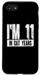 iPhone SE (2020) / 7 / 8 I'm 11 In Cat Years For 60th Birthday Sarcastic Age Joke Case