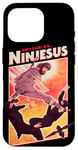 iPhone 16 Pro It's Ninjesus 80s Action Movie Atheist Christian Ninja Jesus Case