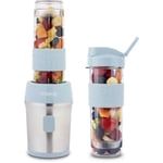 Mini blender - H.KoeNIG - SMOO16 - 300 W - 570 mL - Sans BPA - Bleu pastel - ...