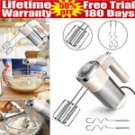 Kitchen Egg Beater Cream Blender 5 Speed Hand Food Mixer Electric Whisk Beaters