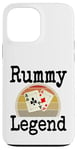 iPhone 13 Pro Max Funny Rummy Legend Card Game Winner Winning Game Night Dad Case