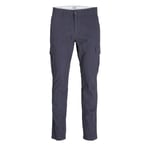 Jack and Jones Mens Cargo Trousers Mens Slim Fit Chinos Stretchable Pant for Men