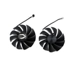 Ventilateur de refroidissement GPU pour jeu Zotac,revenu 92S2U RTX3060Ti,RTX 3060 Ti 3050,double bord - Type 2PCS