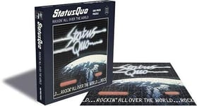 STATUS QUO - ROCKIN' ALL OVER THE WORLD 500 PIECE JIGSAW PUZZLE - Ne - T600z