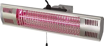 Sonnenstrahl Radiateur Infrarouge Basic 1500 W IP55 avec Support Mural