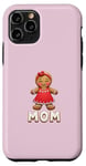 Coque pour iPhone 11 Pro Maman Drôle En Pain D'épice Pour Noël Amusant Pour Les Fêtes