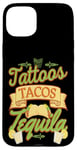 iPhone 15 Plus Tattoos Tacos Tequila Tex-Mex Tattooer Case