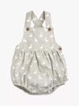 The Little Tailor Baby Woven Shorty Dungarees