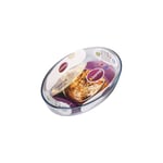 Alorno 162-P10LT Mini cocotte ovale en verre Transparent