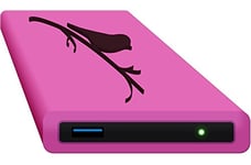 HipDisk Disque Dur Externe 2,5 Pouces USB 3.0 en Aluminium avec Coque de Protection en Silicone pour Disque Dur SATA et SSD Antichoc imperméable Disque SSD 1 to Early Bird