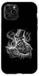 iPhone 11 Pro Carols Black Dark Goth Skeleton Christmas Women Men Case