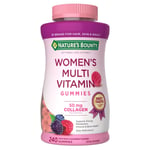 Nature's Bounty Women's MultiVitamin Gummies, 240 Count - Mixed Berry