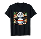 Happy Japanese Anime Sushi Panda Bear Sushi Lover T-Shirt