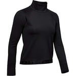 Under Armour Women Coldgear Rush LS Long-sleeve Shirt - Black// (001), Medium