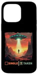 iPhone 14 Pro Max single taken alien man taken by UFO valentine's day boys Case