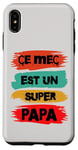 Coque pour iPhone XS Max Ce mec est un super papa cadeau drôle papa fête des pères