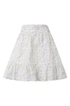 Fie Skirt - Yellow Branch Print