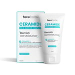 Face Facts 50ml Ceramide Blemish Moisturising Gel Cream With Salicylic Acid