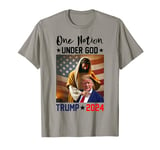 Trump Hand Of God Christian American Flag T-Shirt