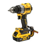 Dewalt Drill xr 18v med batteri dreiemoment: 90nm batterier: 2stk 5ah dcd800p2lrt tstak koffert