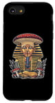 Coque pour iPhone SE (2020) / 7 / 8 Pharaon King Tut Chapeau de champignon égyptien