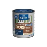 Peinture Bois Satin Haute Protection 10 ans qui Protege et Magnifie vos Bois - Bleu marine - Ripolin