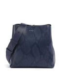 Radley London Dukes Place Icon Faux Snake Crossbody bag dark blue