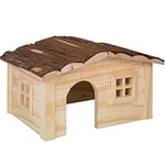 Nobby Woodland-dinki Maisonnette en Bois pour Rongeur 28,5 x 19,5 x 16,5 cm