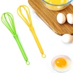 Baking Plastic Milk Frother Manual Cooking Whisk Egg Beater Hand Mixer Blender