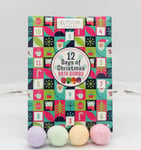 Elysium Spa 12 Days of Christmas Bath Bomb Advent Calendar Pamper Gift Home Xmas