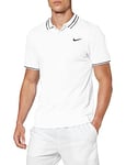 Nike M NKCT ADV Polo Chemise Homme, White/Black, FR : 2XL (Taille Fabricant : 2XL)