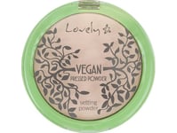 Lovely_Vegan Pressed Powder Vegan Pressed Transparent Mattifying Face Powder 10G