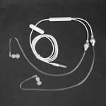 Wired Headphone Headset Mic For Phone Phone Earbuds With 1 X Air Tube Headset