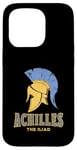 iPhone 15 Pro Achilles the Iliad Homer Greek Helmet Symbol Case