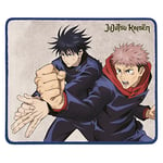 Konix Jujutsu Kaisen Tapis de Souris Gaming 32 x 27 cm - Base antidérapante - Motif Gojo et Yuji