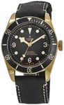 Tudor M79250BA-0001 Black Bay Harmaa/Nahka Ø43 mm