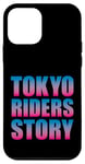 Coque pour iPhone 12 mini Tokyo Riders Monogatari Japon Moto Biker Couleur originale