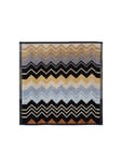 Giacomo Face Towel - Black Multicolor