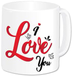 Valentines Day Gifts I Love You Mug for Him and Her - Personalised Couples Gifts Idea for Husband Wife Boyfriend Girlfriend Engagement Wedding Anniversary Christmas (Design 12)