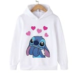 Barns Stitch Sweatshirt Stitch Kläder Baby Boys Girls Långärmad Stitch Pullover Toddler Tröja Höst Hoodie Kläder Style 1 130CM