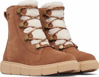 Sorel Women's Sorel Explorer III Joan Cozy Wp Velvet Tan/Canoe, Velvet Tan, Canoe, 41