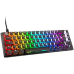 Ducky One 3 Aura Black SF Gaming Tastatur, RGB LED - MX-Blue