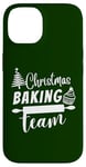 Coque pour iPhone 14 Pâtisserie de Noël Cookies Team Candy Canes Fun Festive Baker