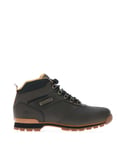 Timberland Mens Splitrock Mid Lace Boots in Grey Leather (archived) - Size UK 8.5