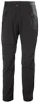 Helly Hansen Mens Rask Light Softshell Pant, M, Black