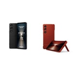 Sony Xperia 1 VI Black + Scarlet Case