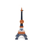 ROLAND-GARROS - Porte-Clé Tour Eiffel Logo Rolland Garros - Bleu, Orange et Blanc - en Métal - 15 cm