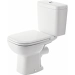 Pack WC au sol 3 en 1 - cuvette en céramique - D Code DURAVIT