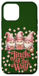 Coque pour iPhone 12 mini Jingle all the way, Noël, 3 adorables nains